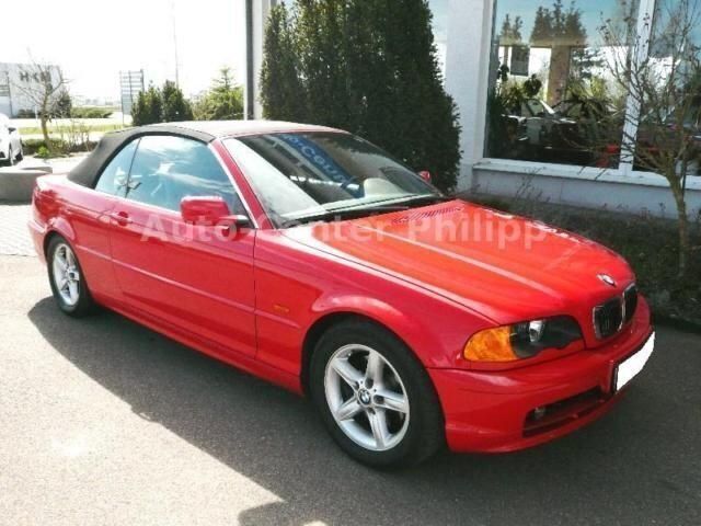 Gebraucht BMW 323 Cabriolet Sport Line 170 PS (125 kW) 2000 Rot Cabrio