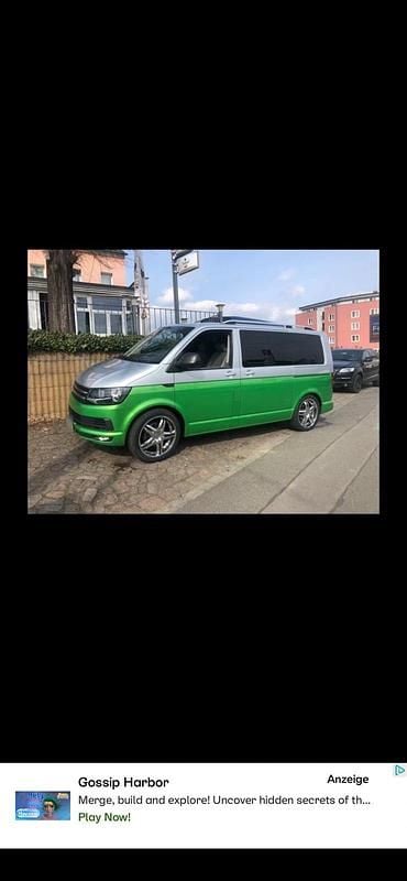 Usado VW Multivan Highline 174 CV (127 kW) 2005 Verde Monovolumen
