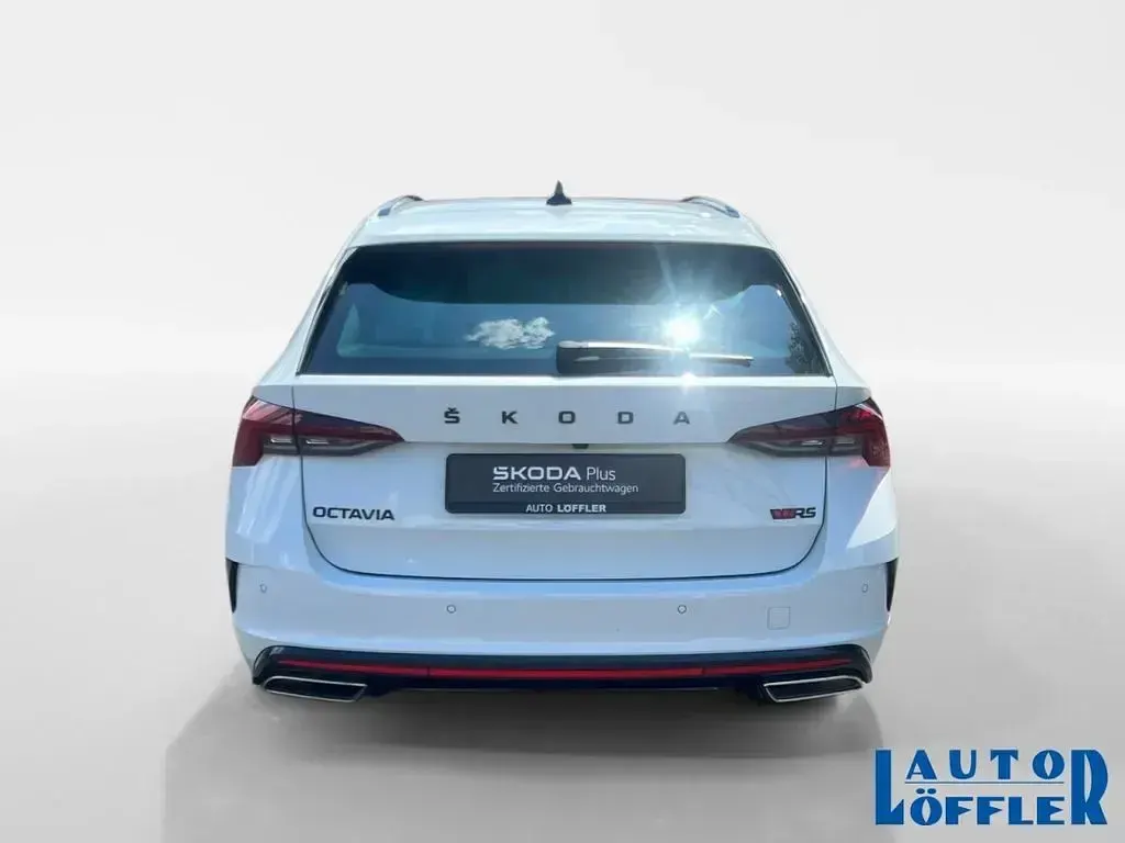 Gebraucht Skoda Octavia RS 200 PS (147 kW) 2021 Weiß Kombi
