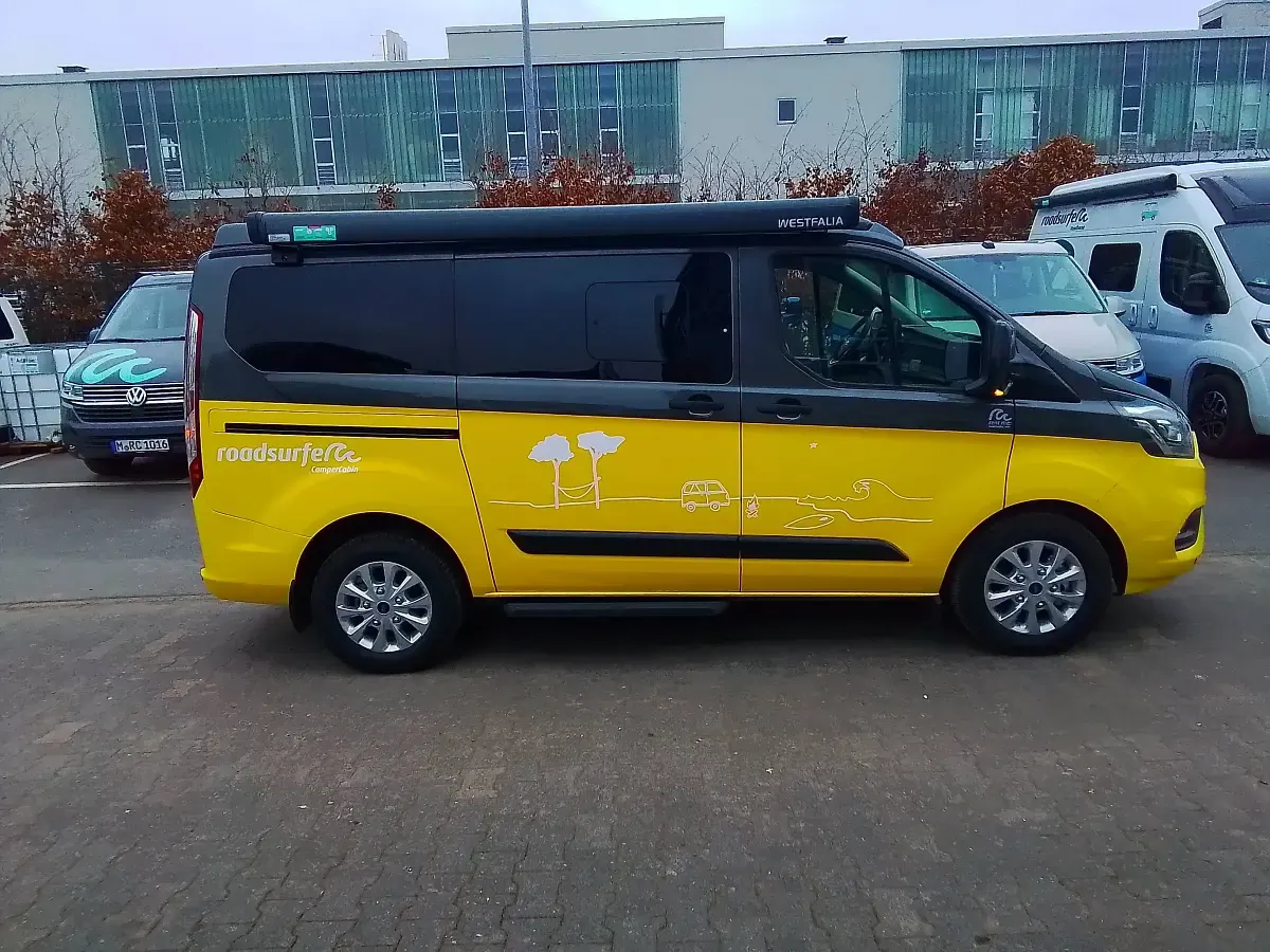 Gebraucht Ford Transit Custom Nugget 170 PS (125 kW) 2023 Grau Van / Kleinbus