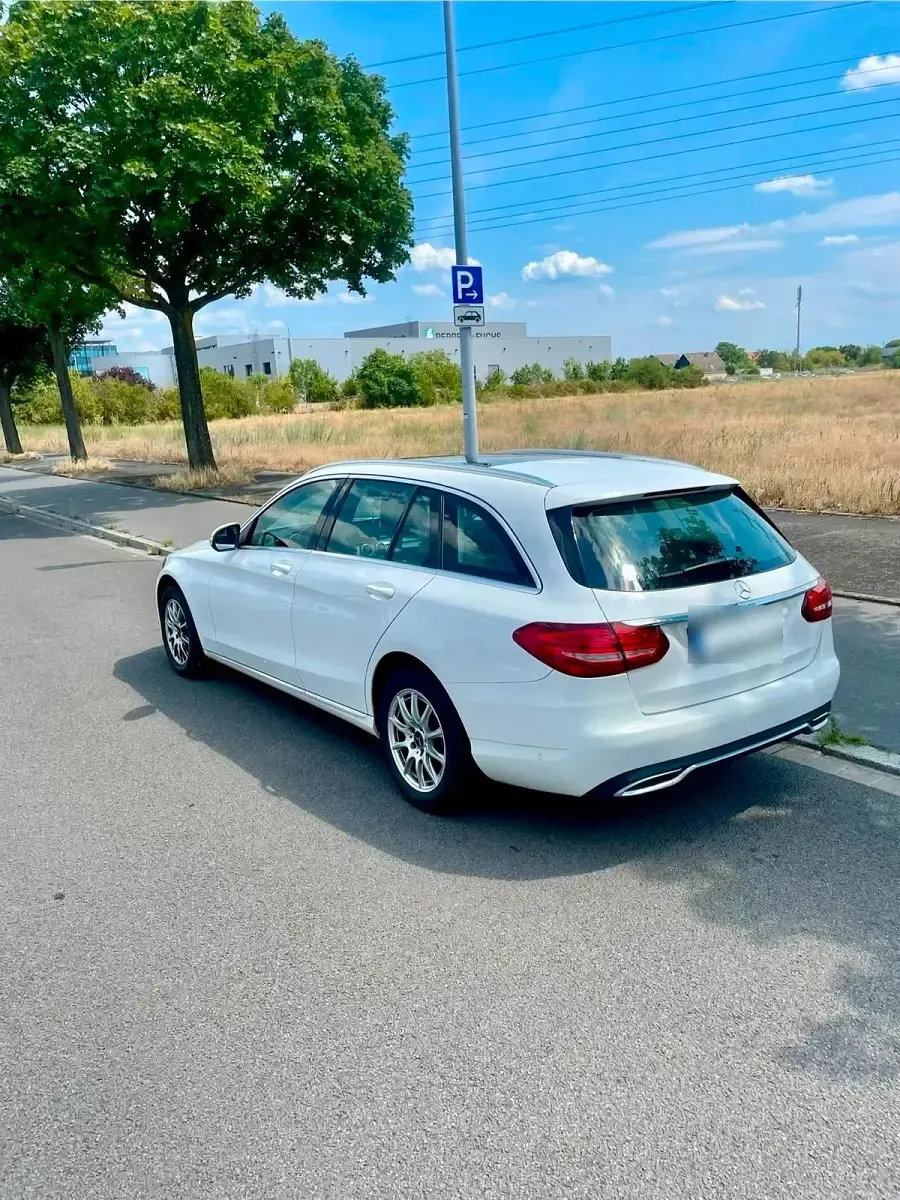 Gebraucht Mercedes C220 Edition 2015 Weiß Kombi