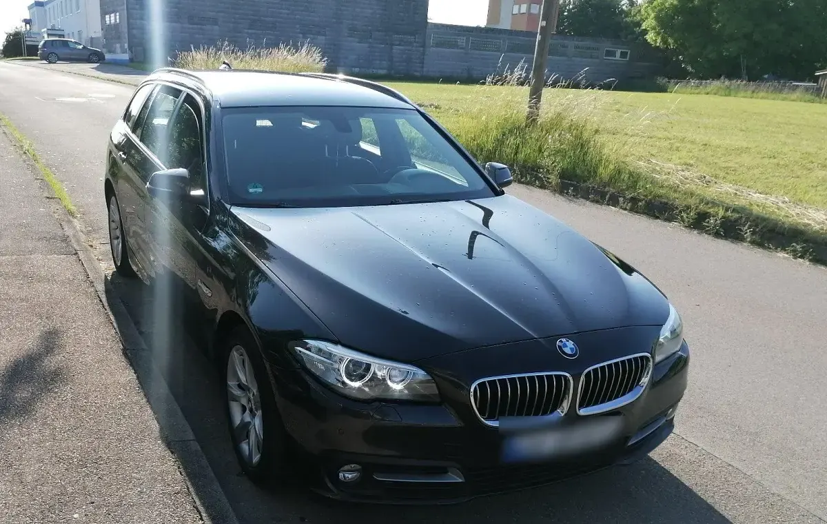 Gebraucht BMW 520 184 PS (135 kW) 2014 Schwarz Kombi