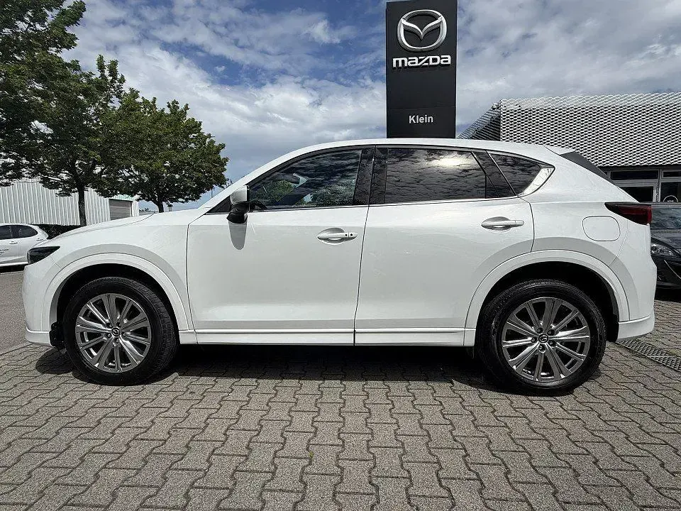 Gebraucht Mazda CX-5 Takumi-Line 194 PS (142 kW) 2023 Rhodium white SUV
