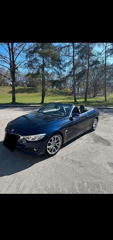 Gebraucht BMW 420 184 PS (135 kW) 2014 Blau Cabrio