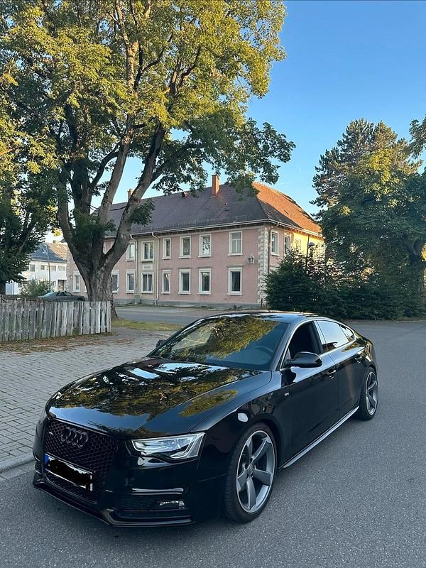 Gebraucht Audi A5 Sportback S-Line 225 PS (165 kW) 2014 Schwarz Kleinwagen