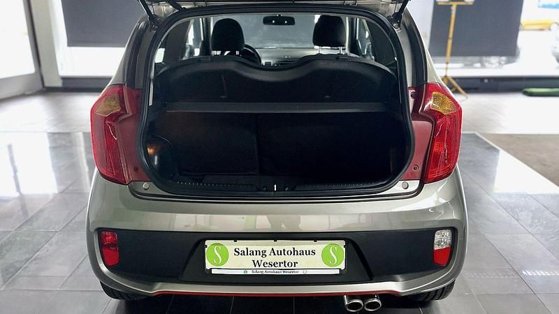 Gebraucht Kia Picanto Spirit 86 PS (63 kW) 2015 Silber Kleinwagen