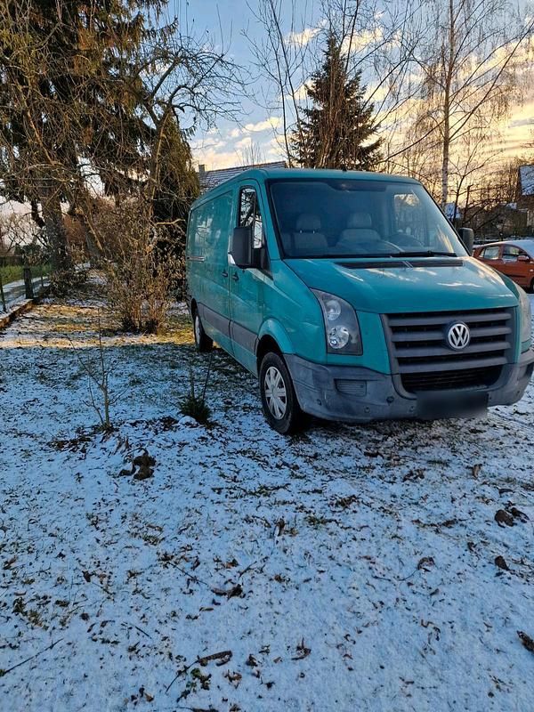 Używany VW Crafter 131 KM (96 kW) 2010 Zielony Van