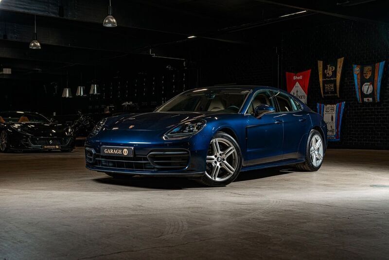 Blau Gebraucht 2021 Porsche Panamera 4 Limousine | 69.900 € (Superpreis) - Bild 1/4