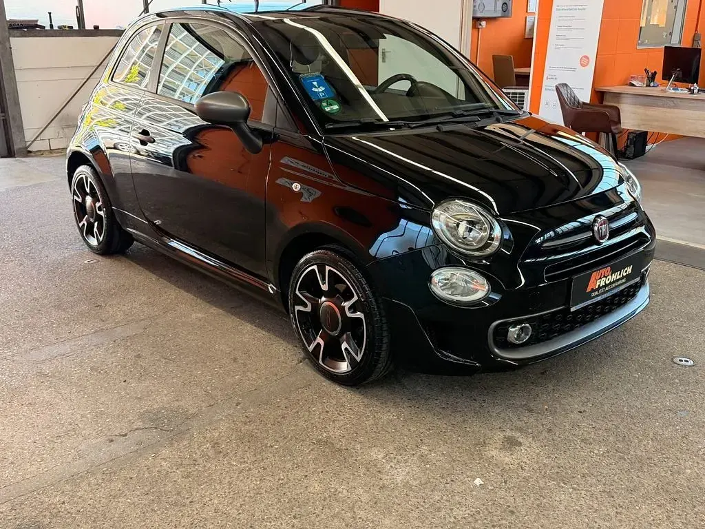 Gebraucht Fiat 500S S 69 PS (50 kW) 2018 Schwarz Kleinwagen