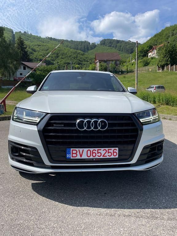 Weiß Gebraucht 2017 Audi Q7 Sport SUV | 36.777 € (Teuer) - Bild 1/4