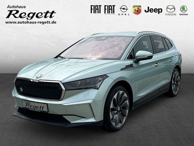 Silber Gebraucht 2021 Skoda Enyaq iV Suite SUV | 29.990 € (Fairer Preis) - Bild 1/4