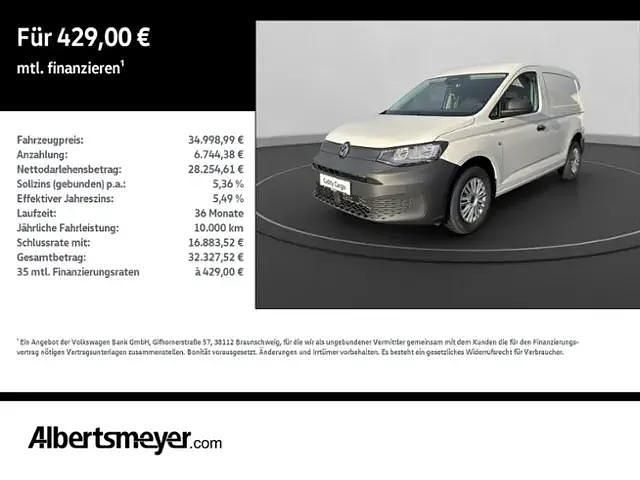 Neu VW Caddy 75 PS (55 kW) 2026 Weiß Van / Kleinbus