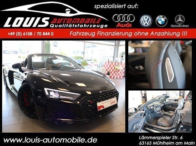 Mythosschwarz Gebraucht 2019 Audi R8 Spyder Design Cabrio | 125.000 € (Teuer) - Bild 1/4