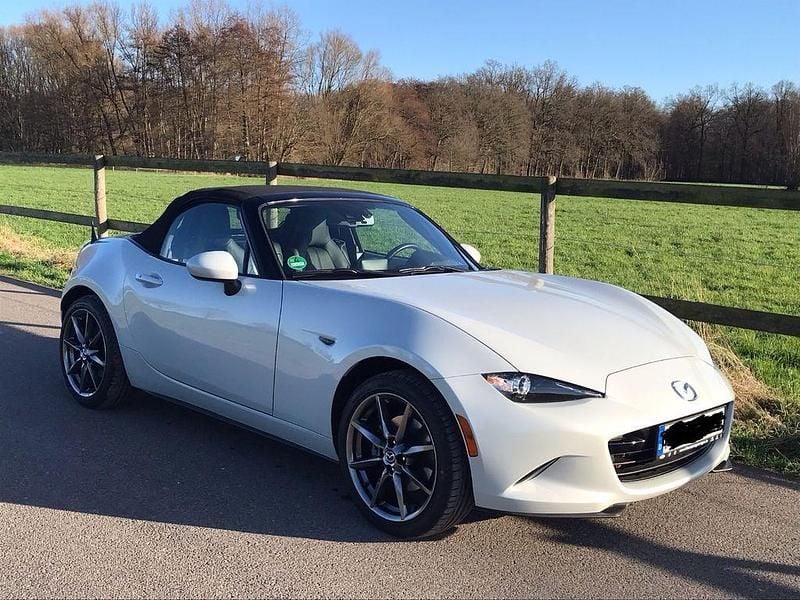 Gebraucht Mazda MX5 Sports-Line 160 PS (117 kW) 2016 Weiß Cabrio