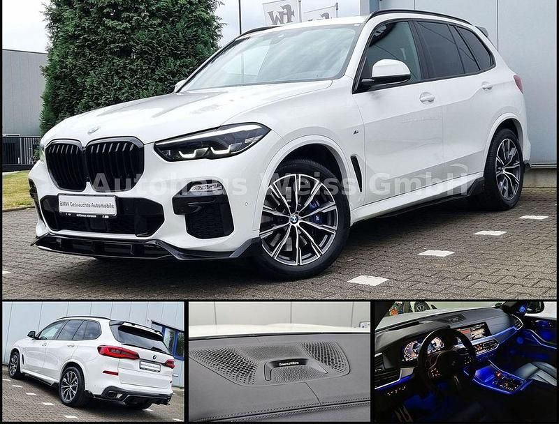 Weiß Gebraucht 2021 BMW X5 M Sport SUV | 44.890 € (Teuer) - Bild 1/4