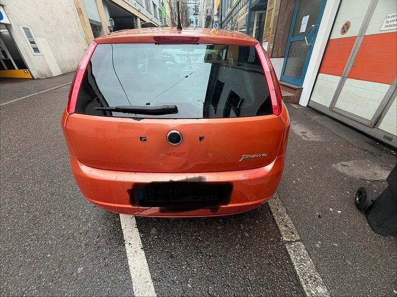 Gebraucht Fiat Punto 75 PS (55 kW) 2006 Orange Kleinwagen