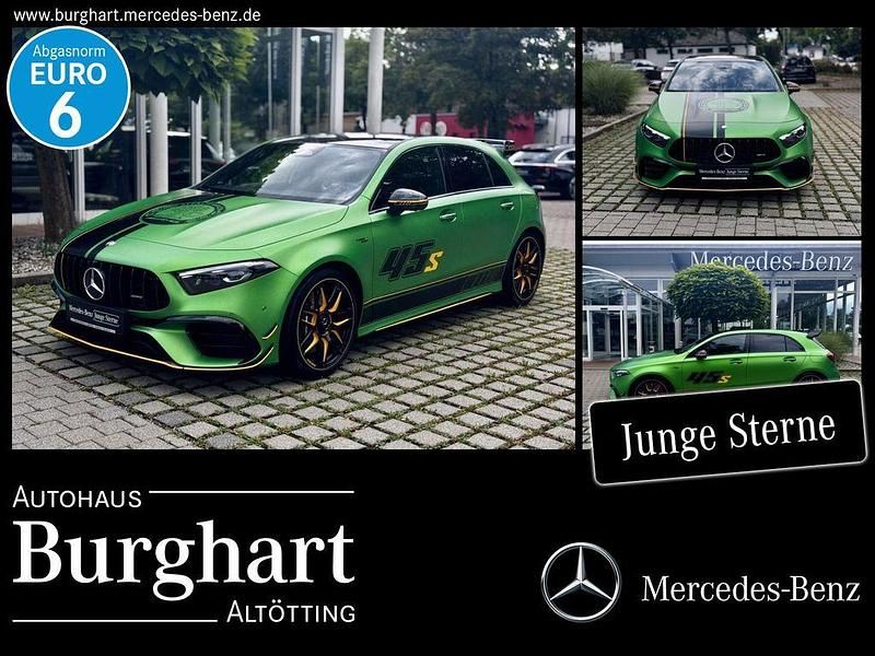 Manufaktur exklusiv lack green Gebraucht 2025 Mercedes A45 AMG AMG Limousine | 71.900 € - Bild 1/4