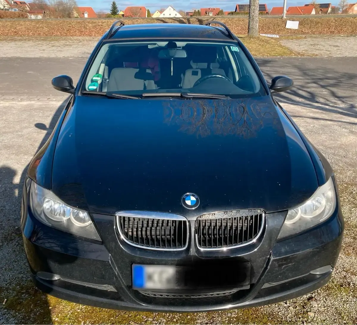 Gebraucht BMW 318 2008 Schwarz Kombi