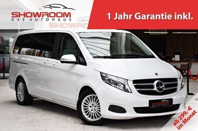 Bergkristallweiß metallic Gebraucht 2015 Mercedes V250 Sport Van / Kleinbus | 39.900 € (Etwas zu teuer) - Bild 1/4