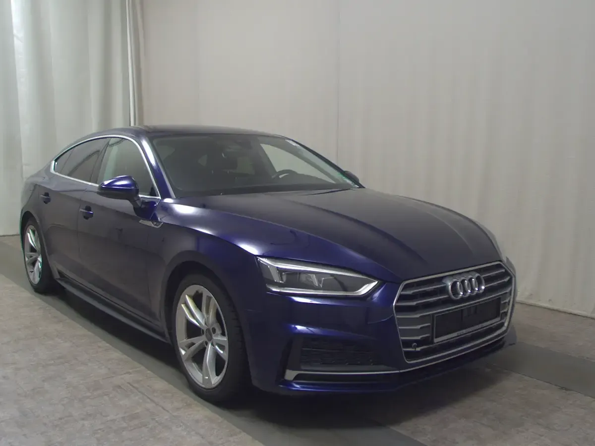 Gebraucht Audi A5 Sportback S-Line 150 PS (110 kW) 2019 Blau Kleinwagen