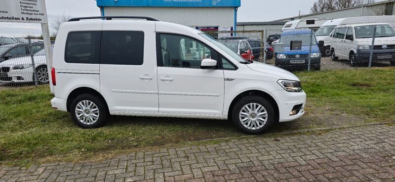 Gebraucht VW Caddy Comfortline 102 PS (75 kW) 2018 Weiß Van / Kleinbus