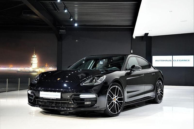 Schwarz Gebraucht 2022 Porsche Panamera 4 Platinum Edition Limousine | 87.900 € (Etwas zu teuer) - Bild 1/4