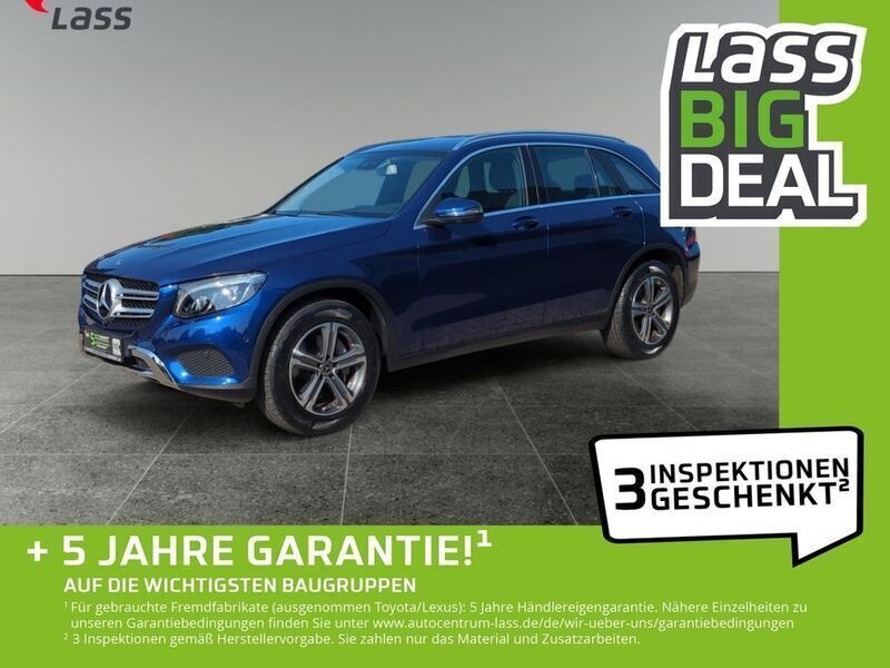 Blau Gebraucht 2018 Mercedes GLC250 SUV | 28.980 € (Guter Preis) - Bild 1/4