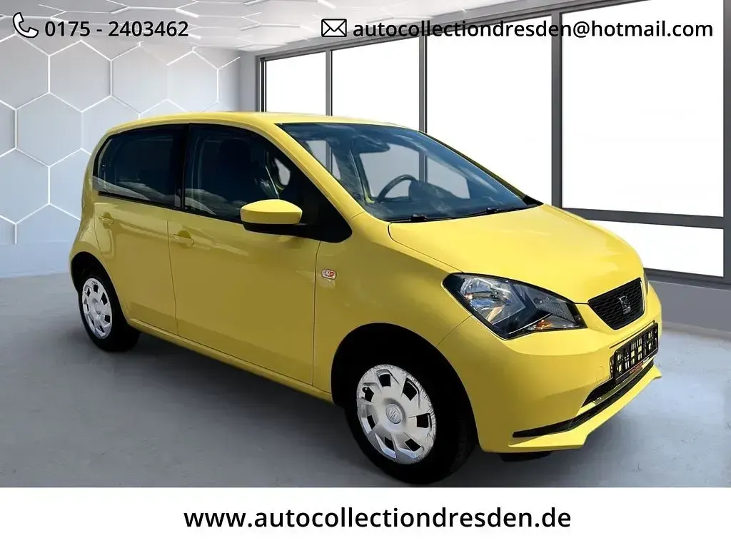Gebraucht Seat Mii Style 60 PS (44 kW) 2018 Gelb Kleinwagen