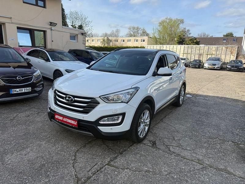 Gebraucht Hyundai Santa Fe Premium 197 PS (144 kW) 2015 Weiß SUV
