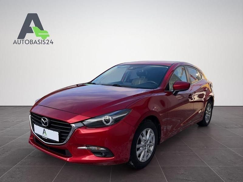 Gebraucht Mazda 3 Exclusive-Line 120 PS (88 kW) 2017 Rot Limousine