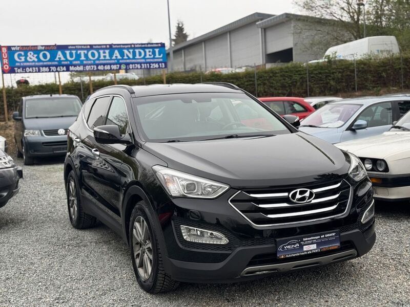 Schwarz Gebraucht 2012 Hyundai Santa Fe Premium SUV | 11.850 € (Teuer) - Bild 1/4