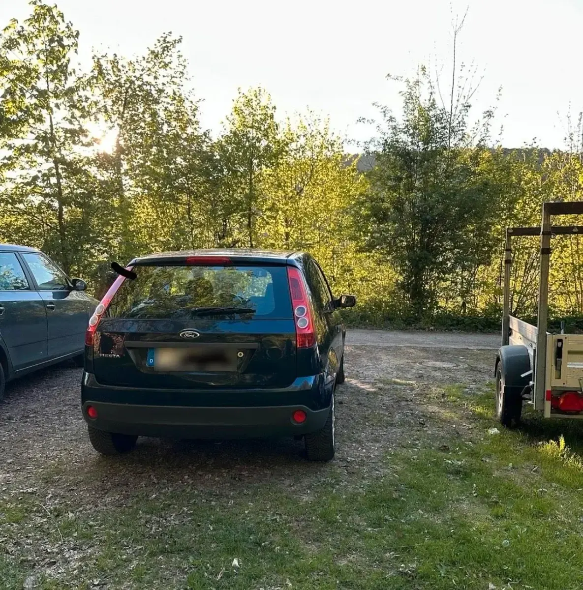 Gebraucht Ford Fiesta 70 PS (51 kW) 2005 Blau Kleinwagen