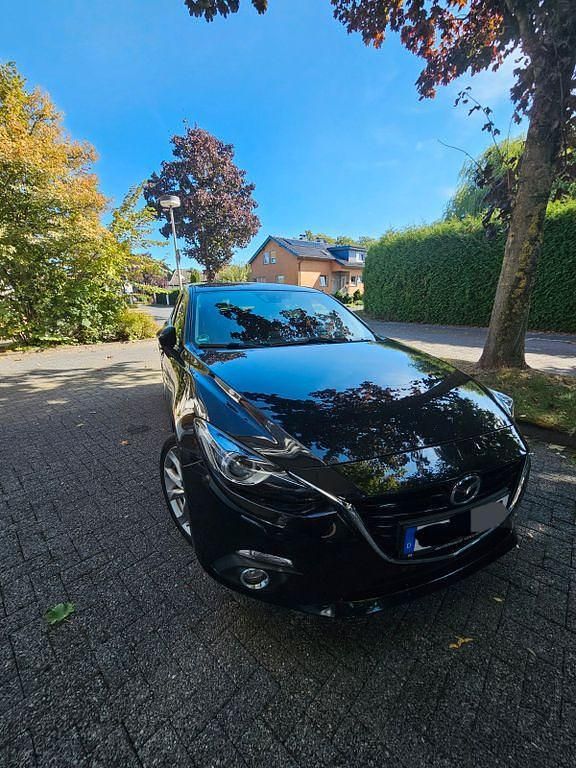 Schwarz Gebraucht 2014 Mazda 3 Sports-Line Limousine | 12.700 € (Teuer) - Bild 1/4