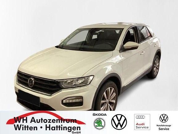 Pure white Gebraucht 2019 VW T-Roc Style SUV | 18.442 € (Fairer Preis) - Bild 1/3