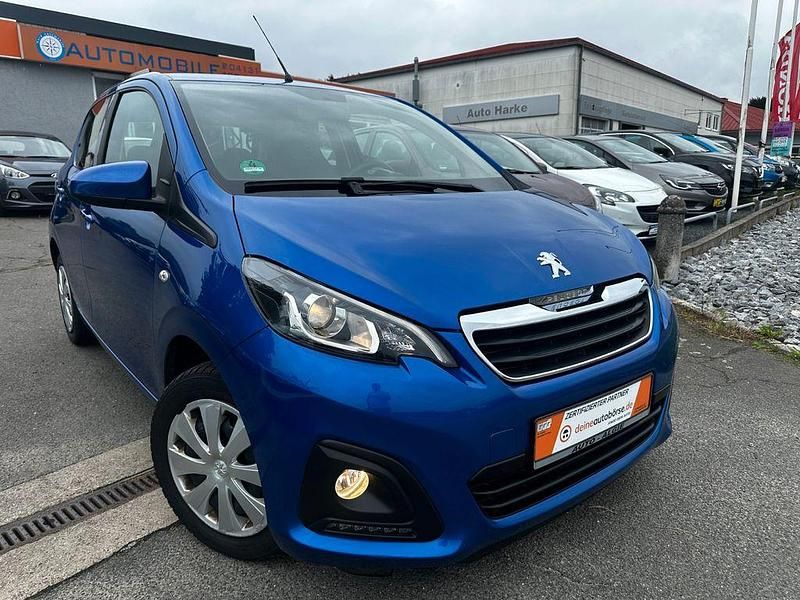 Blau Gebraucht 2021 Peugeot 108 Active Kleinwagen | 7.499 € (Fairer Preis) - Bild 1/4
