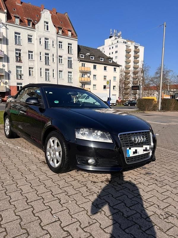 Gebraucht Audi A3 Cabriolet 160 PS (117 kW) 2008 Schwarz Cabrio