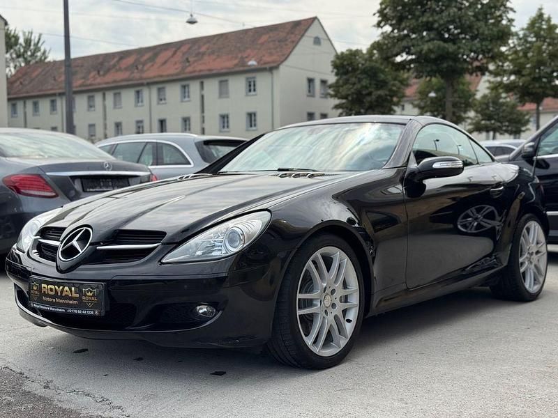 Schwarz Gebraucht 2007 Mercedes SLK200 Sport Edition Cabrio | 8.590 € (Guter Preis) - Bild 1/4