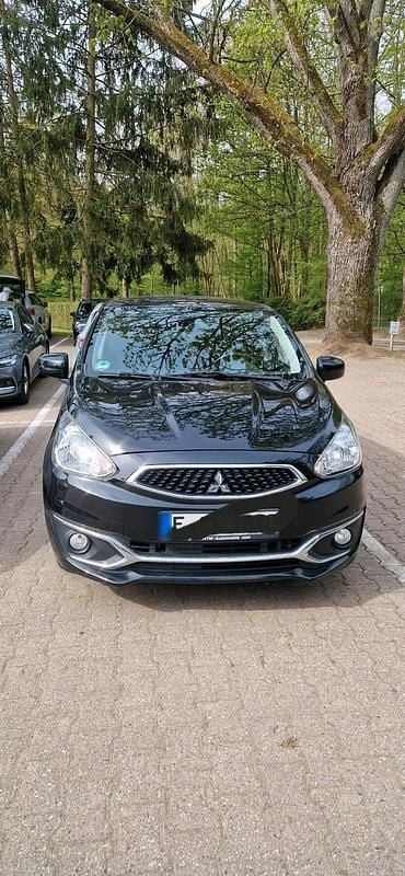 Gebraucht Mitsubishi Space Star Edition 80 PS (58 kW) 2017 Schwarz Kleinwagen
