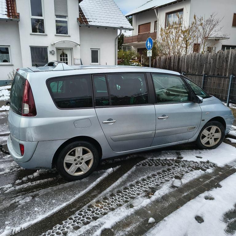 Gebraucht Renault Espace 173 PS (127 kW) 2008 Blau Van / Kleinbus