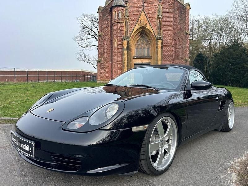 Gebraucht Porsche Boxster 228 PS (167 kW) 2003 Schwarz Cabrio