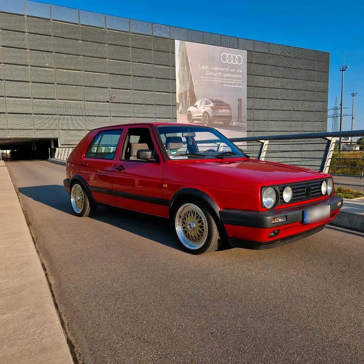 Gebraucht VW Golf III 90 PS (66 kW) 1991 Rot Kleinwagen