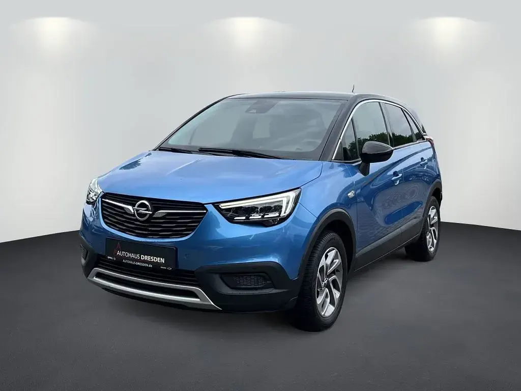 Gebraucht Opel Crossland X 131 PS (96 kW) 2020 Arktis blau (metallic) SUV