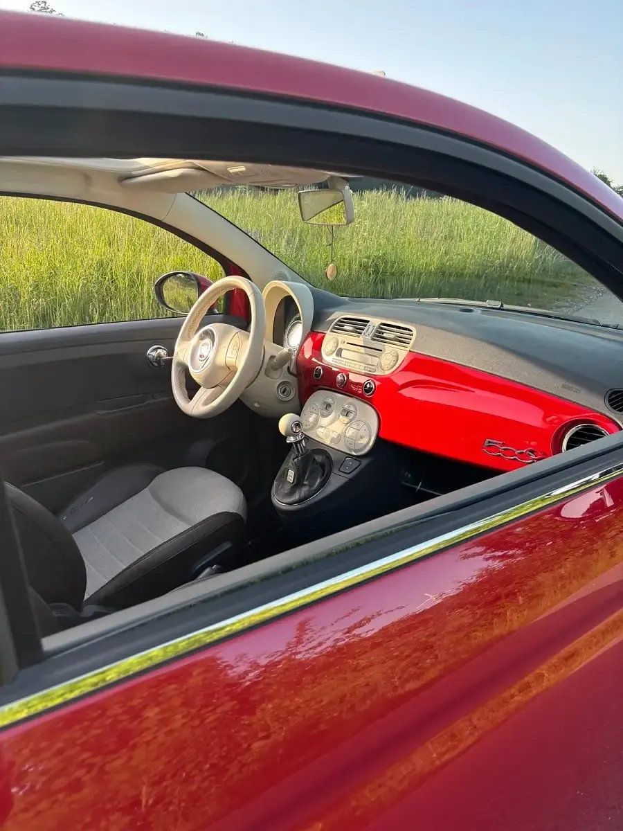 Gebraucht Fiat 500 100 PS (73 kW) 2010 Rot Cabrio