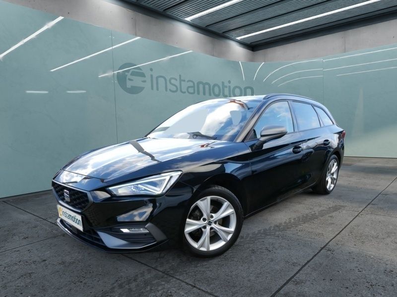 Schwarz Gebraucht 2021 Seat Leon Van / Kleinbus | 20.223 € (Fairer Preis) - Bild 1/4