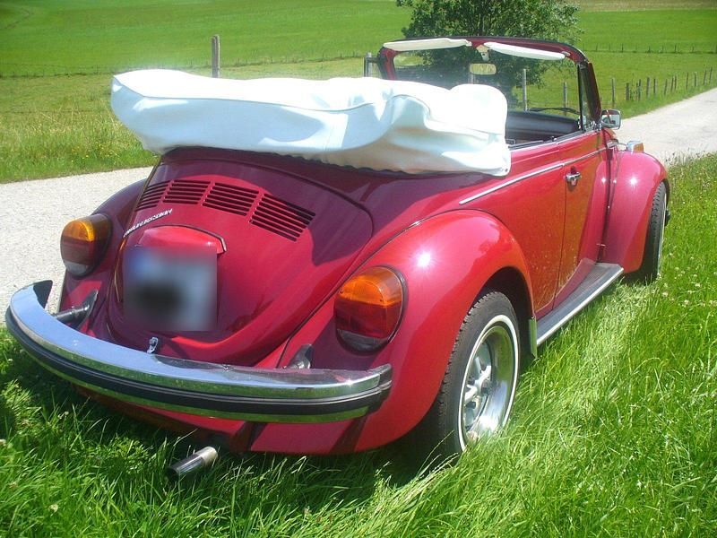 Gebraucht VW Käfer 50 PS (36 kW) 1977 Rot Cabrio