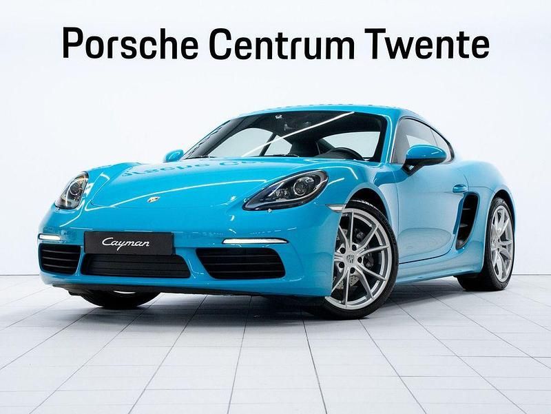Blau Gebraucht 2018 Porsche 718 Cayman Coupé | 67.900 € - Bild 1/4