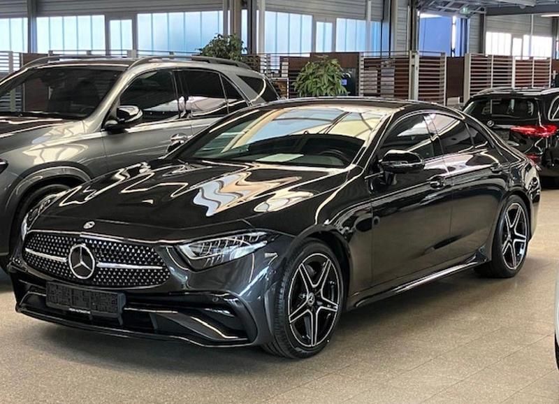 Grau Gebraucht 2023 Mercedes CLS220 AMG line Coupé | 46.900 € (Guter Preis) - Bild 1/4