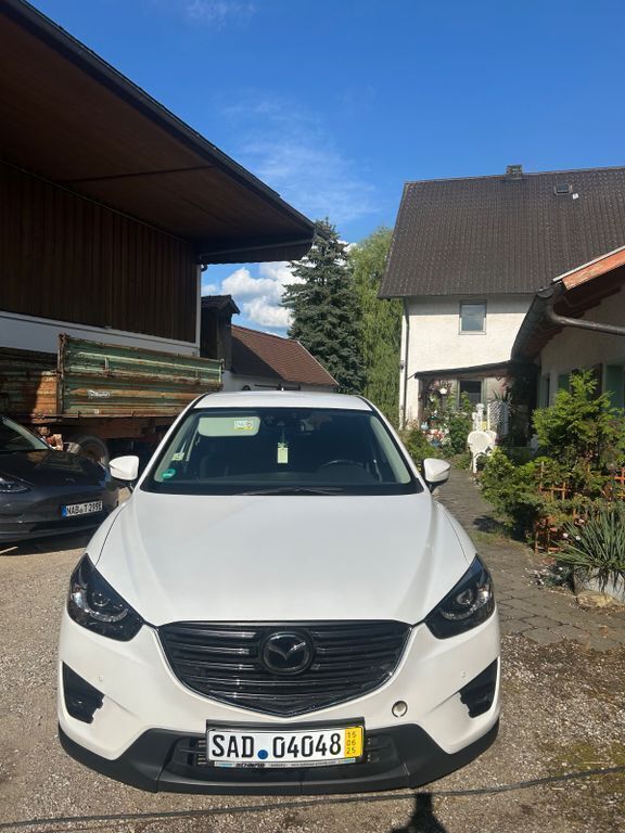Weiß Gebraucht 2015 Mazda CX-5 Exclusive-Line SUV | 11.800 € (Fairer Preis) - Bild 1/4