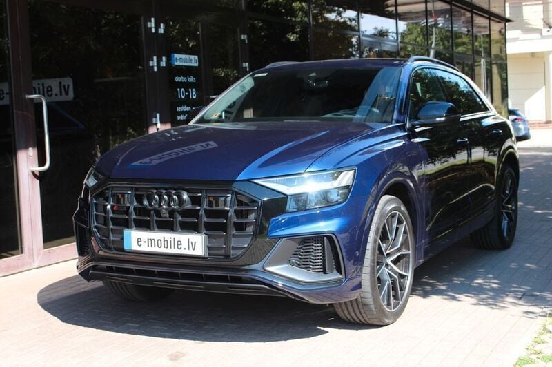 Blau Gebraucht 2021 Audi SQ8 SUV | 79.900 € (Superpreis) - Bild 1/4