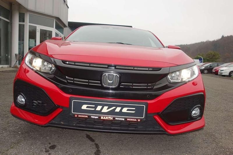 Rot Gebraucht 2017 Honda Civic Elegance Limousine | 14.499 € (Fairer Preis) - Bild 1/4